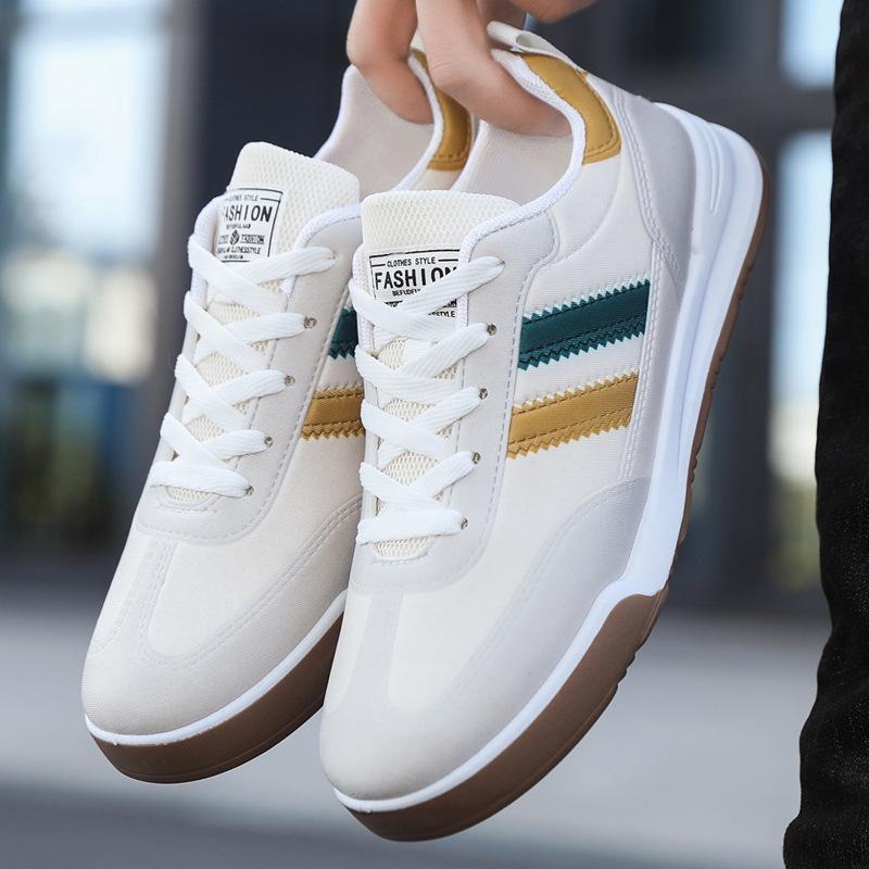 

Spring new low-top board shoes student shoes casual versatile soft sole couple models German training shoes breathable non-slip lightweight moisture 44