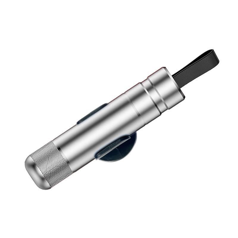 

Автомобиль аварийного молотка с резаком для ремня, безопасный молоток с ременным ножом, спасательный инструмент, пружинная конструкция, легко носить с собой и устанавливать, аварийный инструмент 8.7*2*2cm серебряный