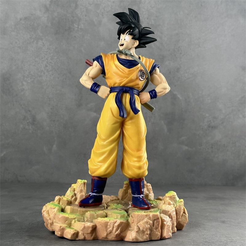 Dragon Ball anime, Saiyan race, Goku, base, anime figurine model, birthday gift