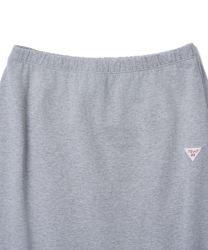 Tudment 50S Embroidered Long Skirt_Melange Gray