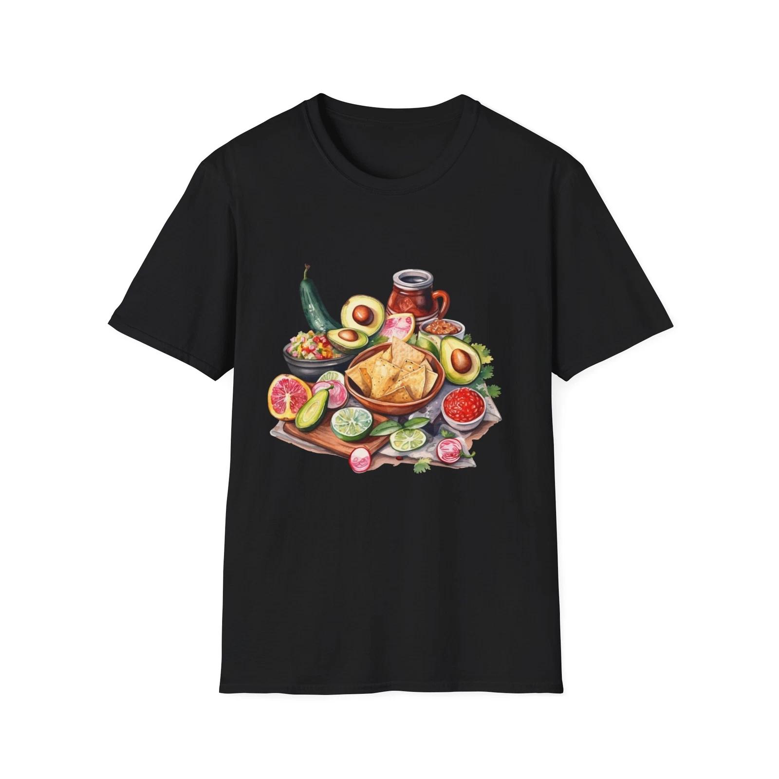 Lunch Lady Nacho Average T-Shirt Nacho Average Lunch Mexican Food Lover T-Shirt L