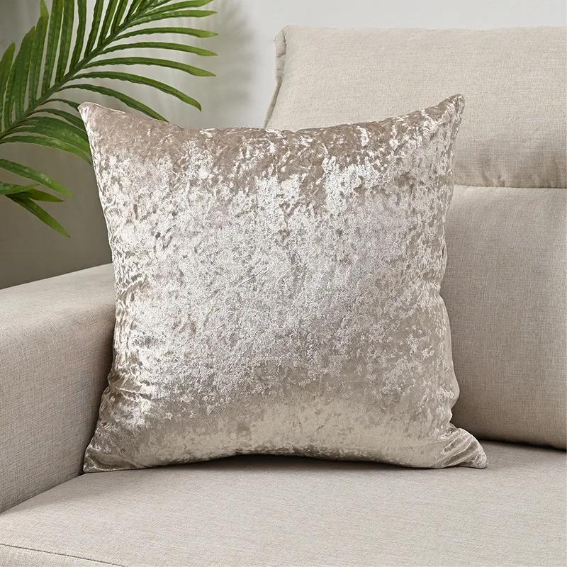 Ice Velvet Cushion Cover Pillowcase Soft Comfortable Decorative Cushions Cover for Sofa Nordic 30X50 45X45 50X50CM
