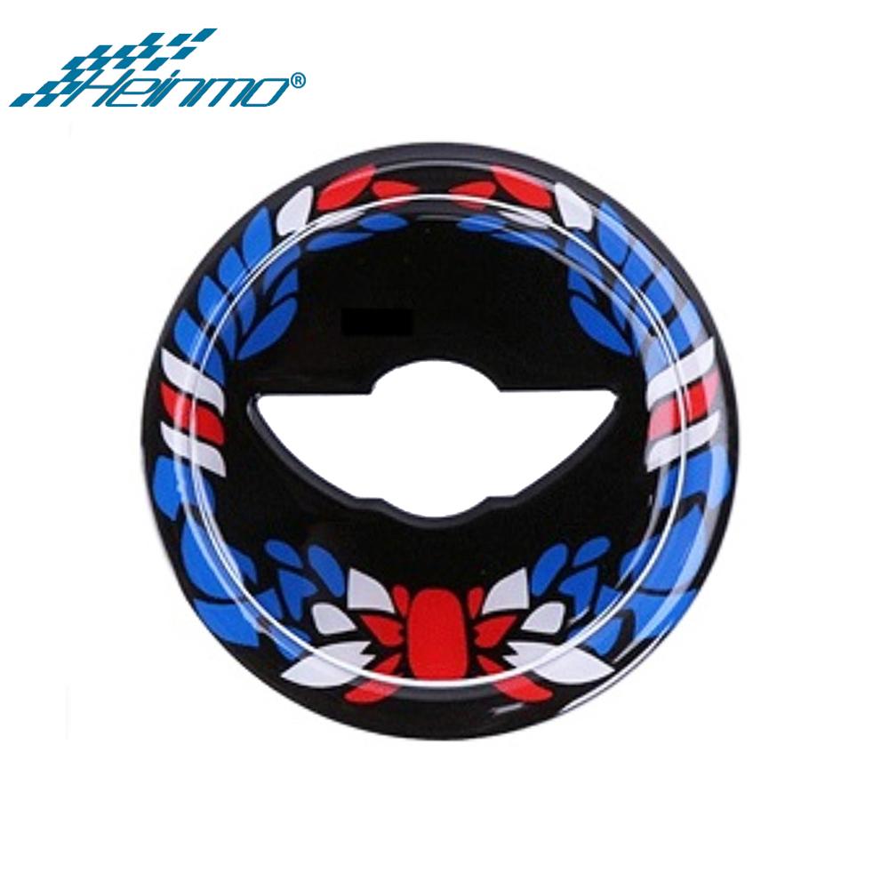 For MNI R60 Countryman Car Steering Wheel Center Housing Sticker for MINI Clubman R55 for MINI Cooper R56 R57 R58 R59 R61