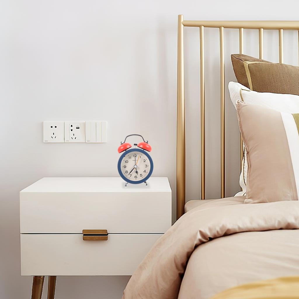 Large Display Clock Bedside Alarm for Kids Chic Desktop Classic Home Ornament Child