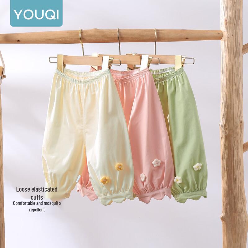 Youqi Baby Mädchen Sommer Anti-Mücken Baumwollhose