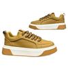 Herren Casual Skate Schuhe Flache Sohle, Dicke Sohle Bequem für Alle Jahreszeiten Modisch und Entspannt Weiche Sohle Minimalistischer Stil