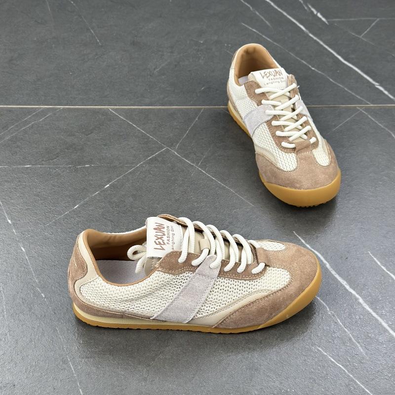 Ballet summer mesh German training shoes women's 2025 new popular versatile casual sports shoes breathable Forrest Gump shoes tide