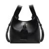 New autumn and winter retro texture small bag women's fashion simple bucket bag messenger bag