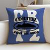 Street CCorteizS Cushion Cover Breathable and Skinfriendly Linen Pillowcase Square Removable and Washable Cushion