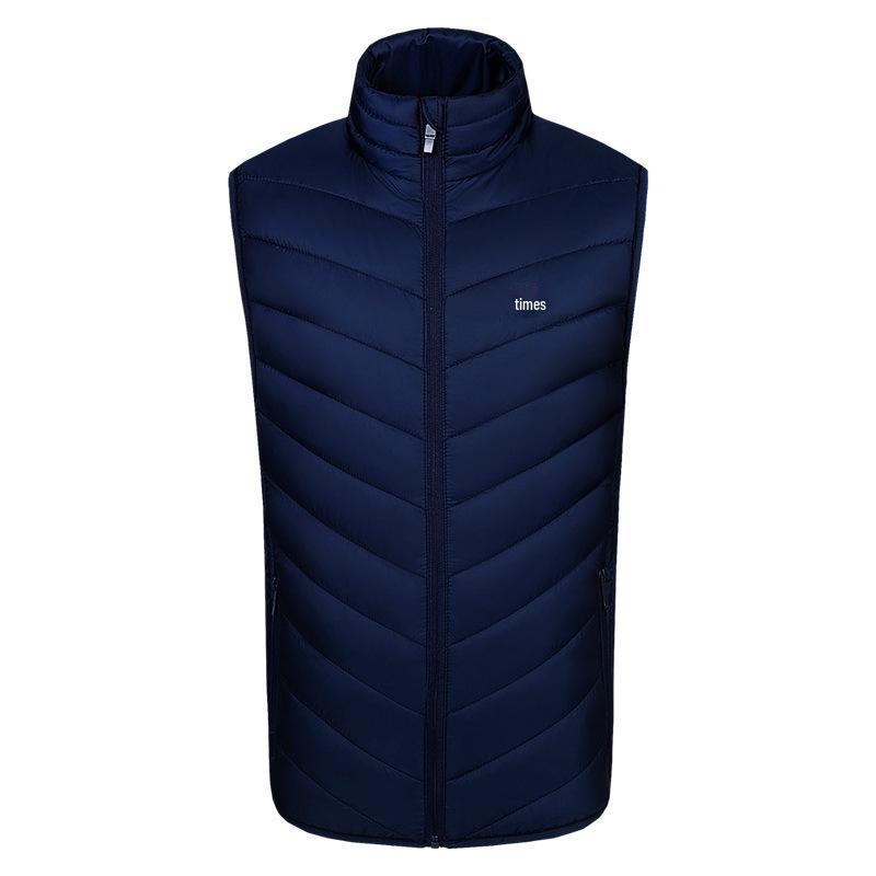 Nine-Zone USB Electric Smart Heating Vest with Carbon Fiber Warmers.