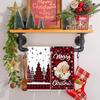 2pcs Christmas Kitchen Towels Merry Christmas Party Decoration 2025 Xmas Santa Claus Dish Towel Navidad Natal New Year Gift 2026