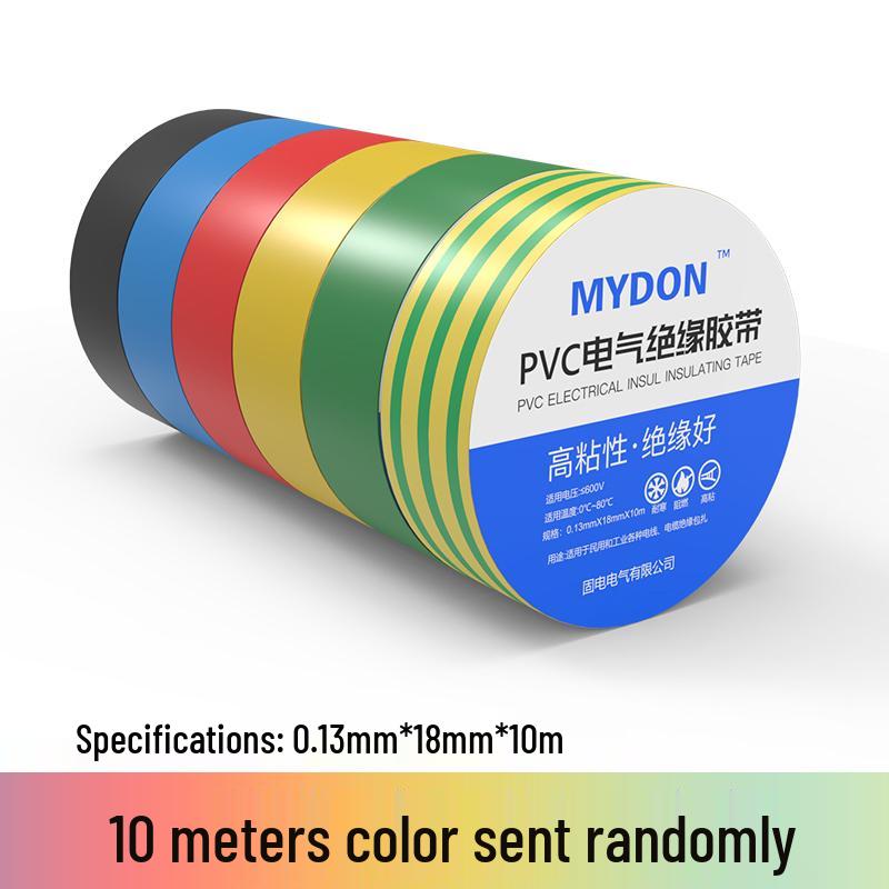 

MYDON Cold-Resistant Waterproof High-Adhesive Flame Retardant PVC Electrical Tape