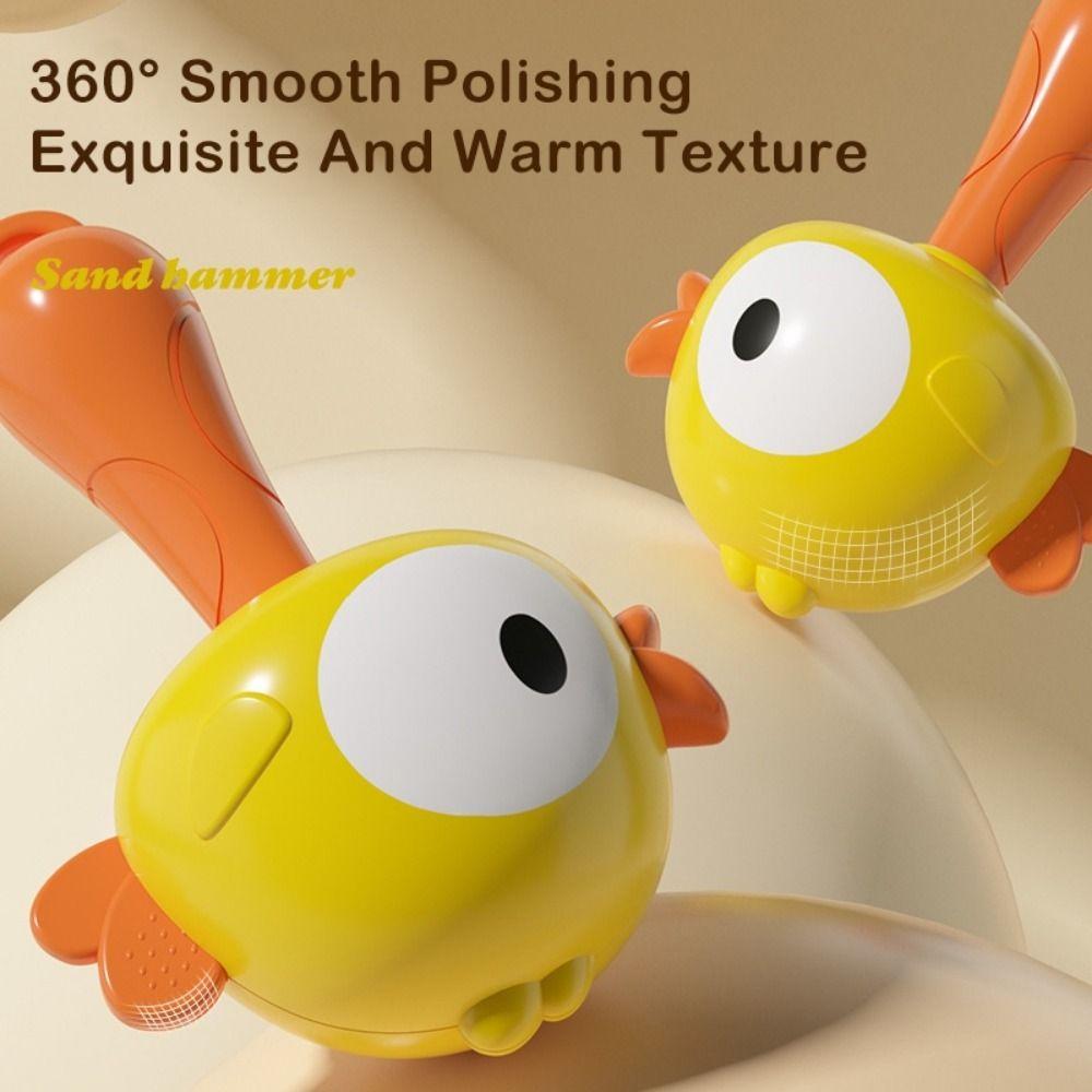 Cartoon Baby Rattle Toys Plastic Handbell Toys New Newborn Rattle  Sensory Grasp Toy