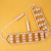 Wood Back Massage Roller Rope Cellulite Massage Tools Portable Self Massage Tools For Neck Leg Back Muscle Pain Relief Body Care