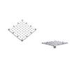 Homeglen 304 Stainless Steel Square Rain Shower Head
