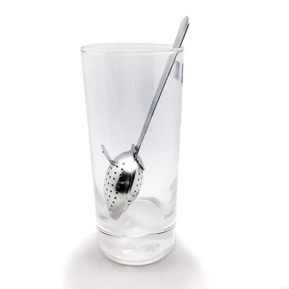 2 Piece Rustproof Tea Strainer Spoon Long Handle Tea Infuser Sieve Tea Filter Spoon  Afternoon Tea