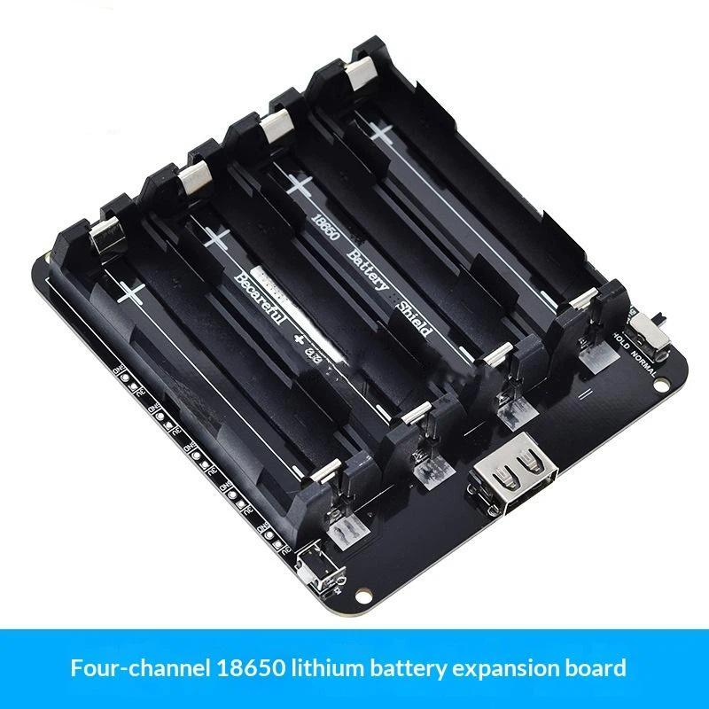 1 stk batterilade-modul for Raspberry Pi 3 18650 batteriholder med enkelt rom USB 5V/2A 3V/1A V3 batteriskjold