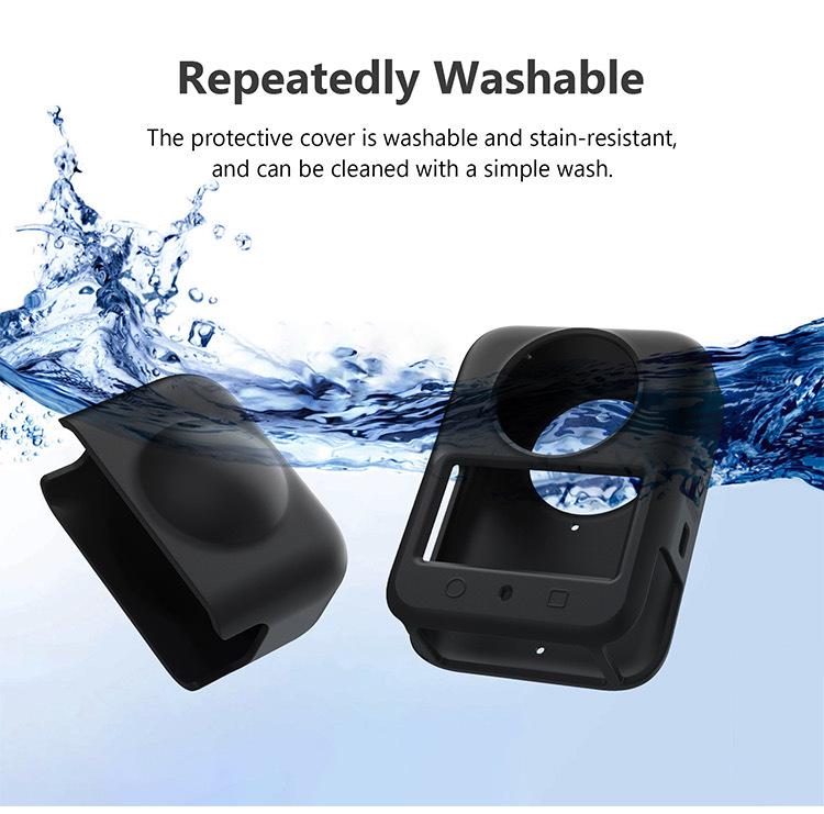 Durable Silicone Protective Case for DJI Osmo 360 Panoramic Sports Camera