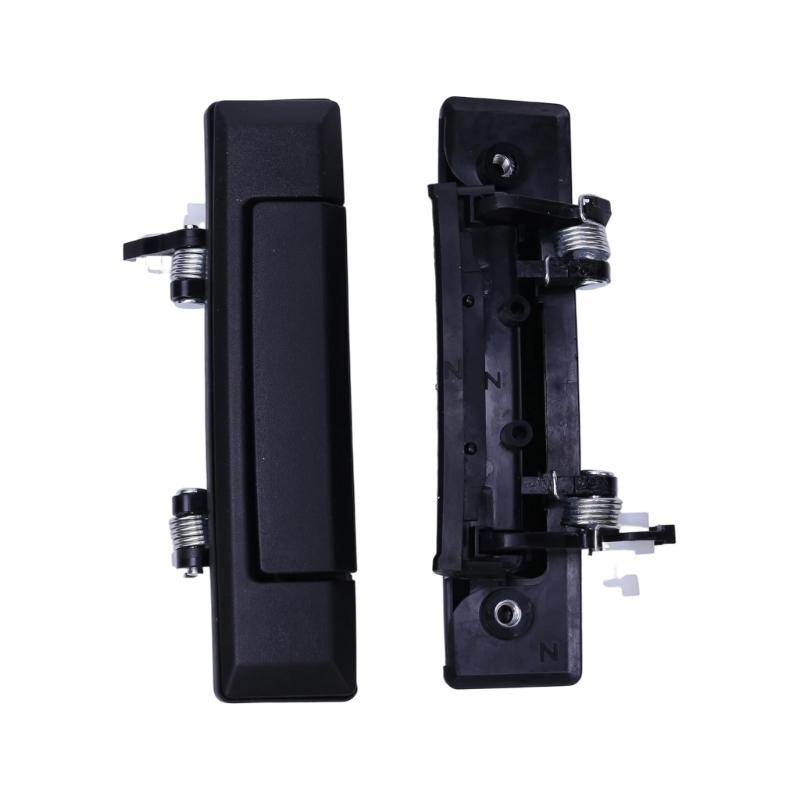 Vehicle Exterior Door Handle Repair Part 69220-90K00 69210-90K00 with ABS Construction, Pull-Style Form and Visible Spring-Linked Rear Hardware