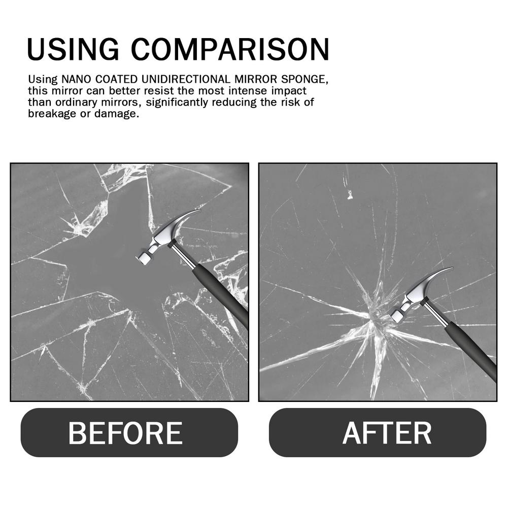 Anti Peeping Glass Cleaning Sponge Isolate Glass From Light Dedicated For Privacy Protection In Cars & Home Effective Anti-theft