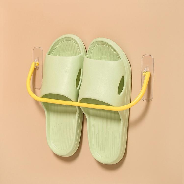 Waterproof Shoe Holder for Showers and Balconies Easy Installation Plastic Shelf Prevents Molds and Slipper Storage
