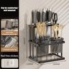 Chopstick Knife Holder Storage Organizer Utensil Cutlery Caddy Large Capacity