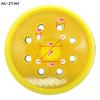 1Pc Grinding Pad 5 Inch 8 Holes Grinder Sandpaper Tray For Disc Grinder Backing Pad Hook Loop 125mm Pneumatic Polishing Machine