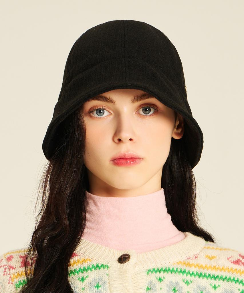 Hwaiteusaenjeu Knit String Bonnet Hat Merimon (6 Colors)