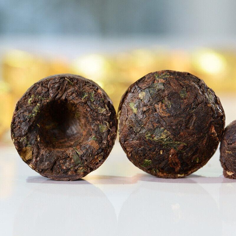 Yunnan Pu'er Ripe Tea Glutinous Rice Fragrant Tuo Small Tuo Tea 15pcs 75g