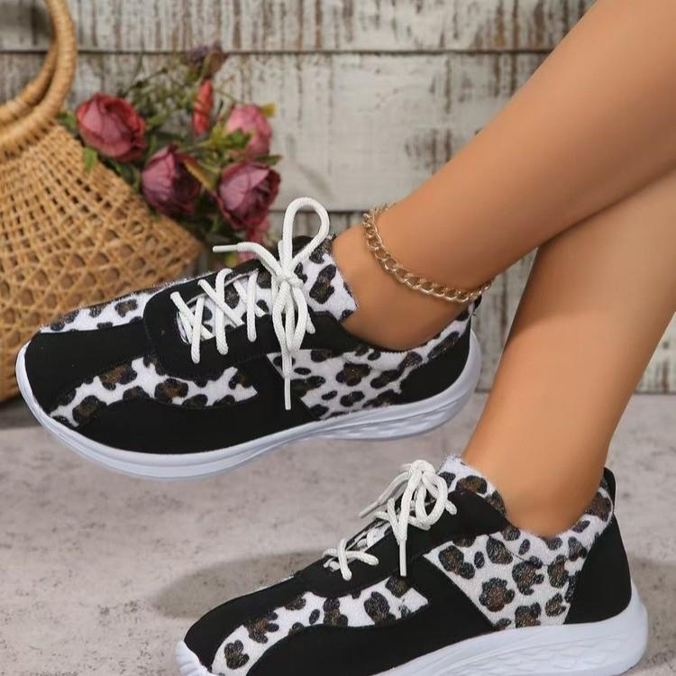 

Модные женские кроссовки на платформе, тонизирующие, на танкетке, Zapatillas, спортивная обувь для женщин, кроссовки для похудения, фитнес, спортзал, ходьба, обувь88 35 цветной печати леопарда
