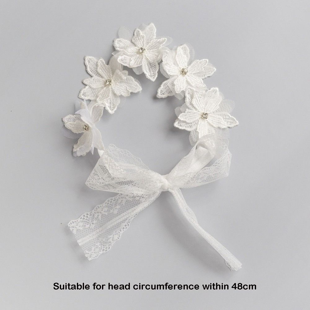 Schleifenform Baby-Stirnband Blumenmuster Kinder-Stirnbänder Niedliche Kleinkind-Haarbänder Baby-Haaraccessoires