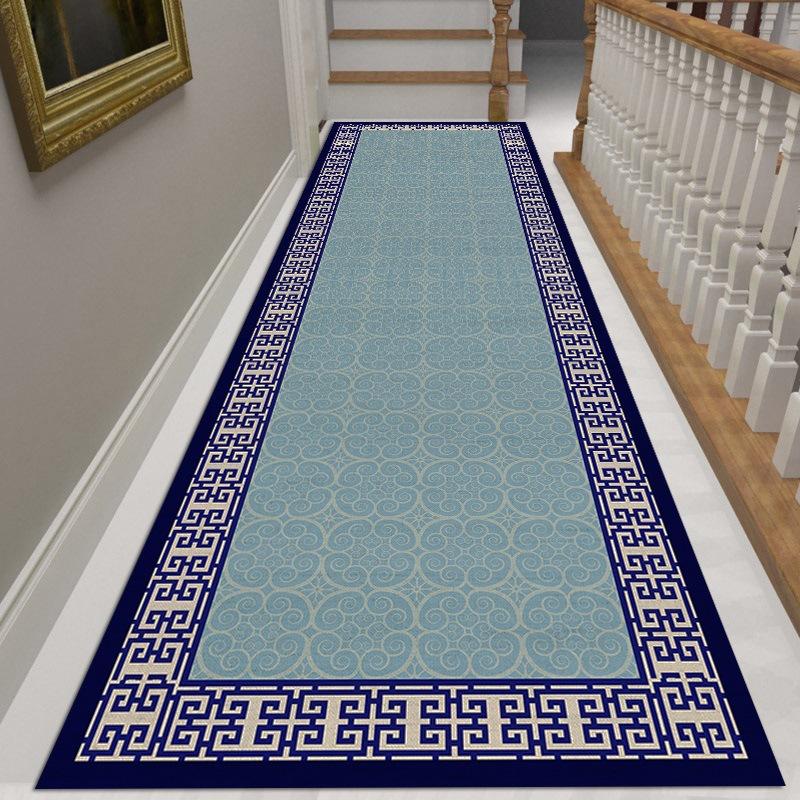 Nordic Style Living Room Hall Carpet Long Runner Hallway Corridor Rugs Kitchen Mat Anti-slip Doormat National Bedroom Area Rug