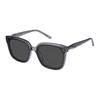 Gentle Monster Square Sunglasses With Logo Inlay Unisex Sunglasses Black DEAR-G1