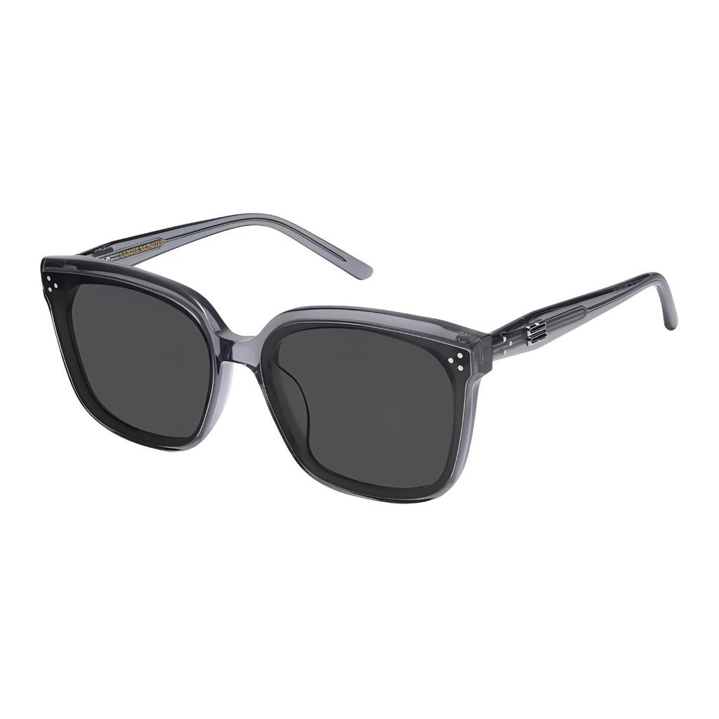 Gentle Monster Square Sunglasses With Logo Inlay Unisex Sunglasses Black DEAR-G1