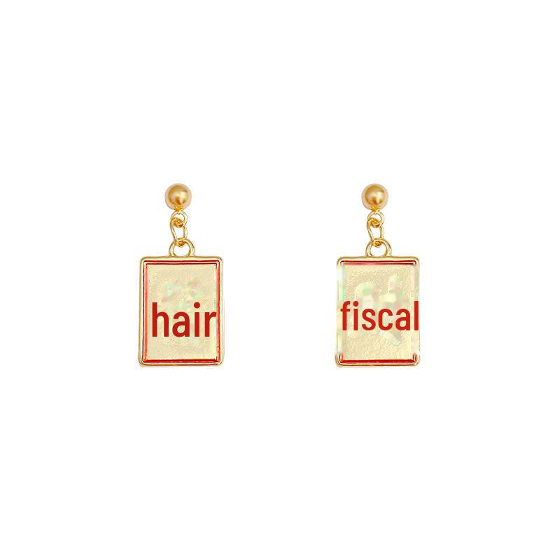 2022 Festive Red Fortune Earrings with Personalized Ear Hooks for Women