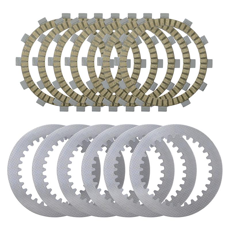 Motorbike Motorcycle Accessories Clutch Friction Disc Plate Kit steel plates For Loncin LX300 LX 300 Voge 300 Clutch plates kit