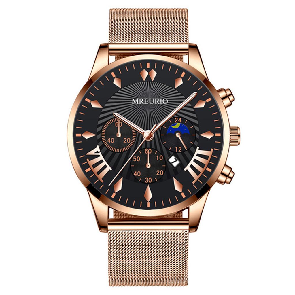 Men's Luminous Running Alarm Clock Watch