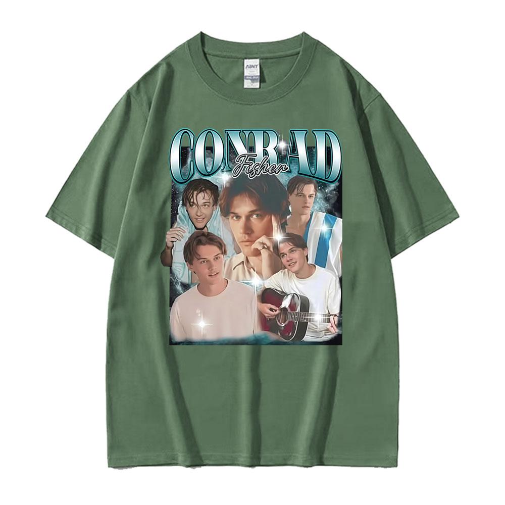 

Team Conrad Fisher Cousins Beach Graphics T Shirts Unisex Clothing Harajuku Retro Classic Tshirts Unisex Casual Cozy Loose T Shirt 4XL
