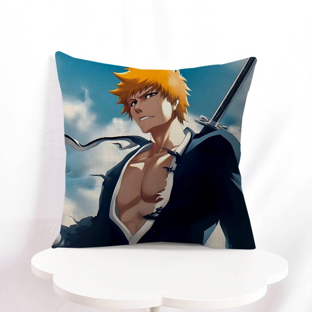 Kurosaki Ichigo Pillow Cover Design Cushion Cover Decor Holiday Decorati