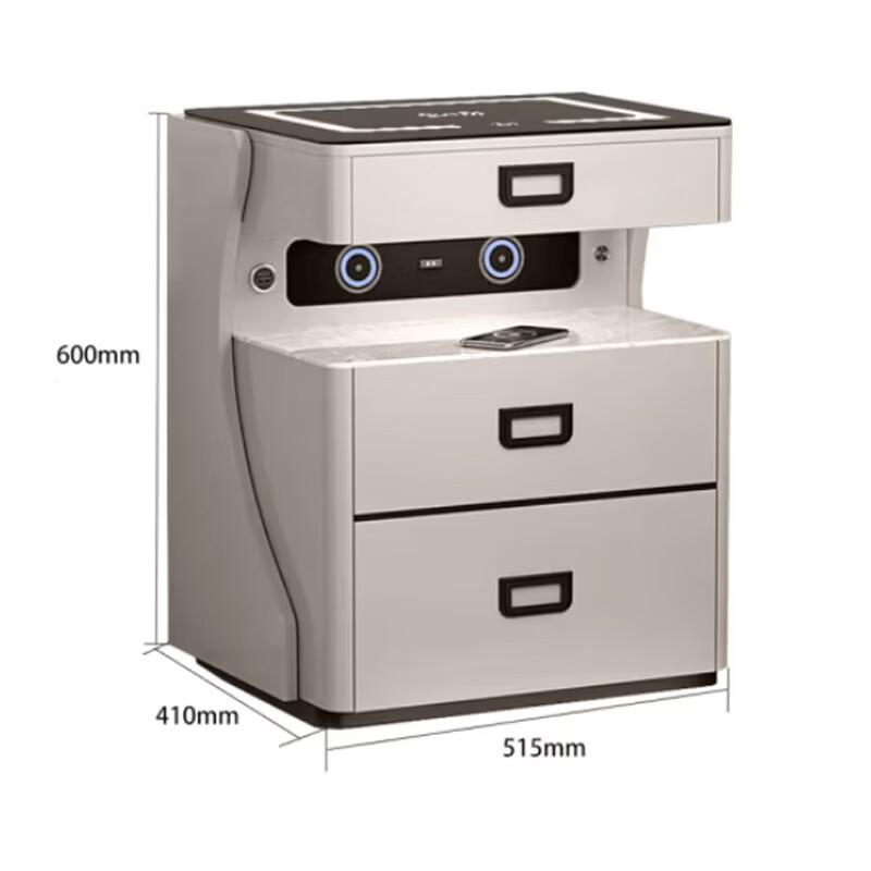 Tiger Smart Fingerprint Bedside Safe Cabinet