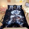 Duvet Cover Dragon Ball Son Goku Cool Anime Bedding Set Comforter Cover Set Twin Full Size for Bedroom Dormitory Decor
