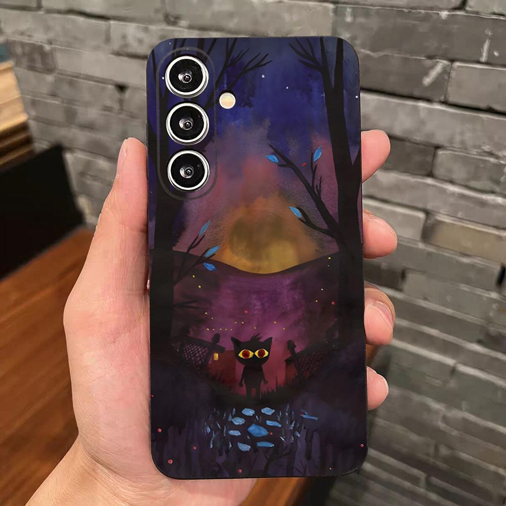 

Game Night In The Woods Phone Case For Samsung S26 S25 Edge S24 S23 S22 S21 S20 Ultra Plus Fe Galaxy Silicon Cover Galaxy S22
