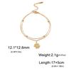 Charm Animal Dragonfly Pendant Double Layer Bracelet for Woman Wedding Stainless Steel Bracelets Engagement Fashion Jewelry