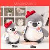 Cartoon Penguin Plush Toy With Polyester Fiber Filling For Childrens Gift And Room Decor
