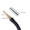 MIG Welding Contact Tip Consumables 16PC MIG Welding MB15 15AK Contact Tip 0.8/1.0/1.2mm For Rilon Riland Jasic Mitech Chiry