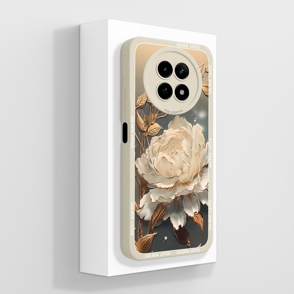 Matte Hülle für OPPO Realme 12 11 Pro Plus 12Lite 12X 11X Hülle Niedliche Mode Welpe Handy Tasche Weiches Flüssigsilikon Stoßfester Bumper für OPPO Hülle Capa