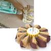 Sisal ing Wheel Manual Electric Drill Sisal Emery Cloth Polishing Wheel 6mm Shaft Mounted
