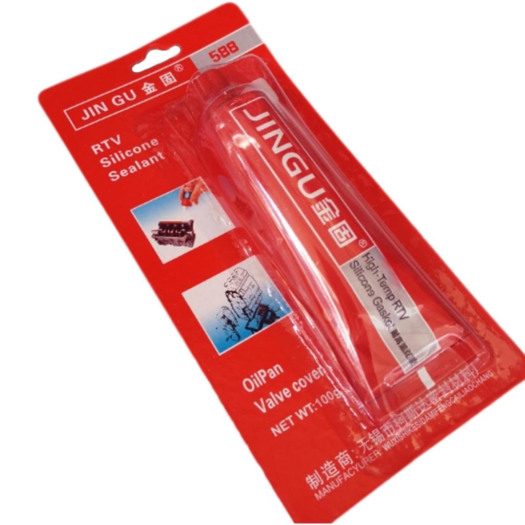 High Heat Resistant Silicone Sealant | 100g Waterproof Red Engine Gasket Manufacturer, Car Sealant
