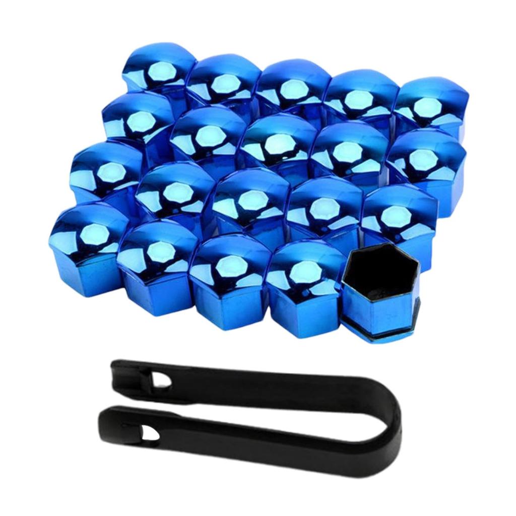 Wheel Nut Caps [Set of 20] Wheel Nut Rim Covers Car Tire Wheel Nut