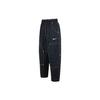 Logo Embroidered Casual Woven Pants Spring Women Bottoms Black DM6210-010